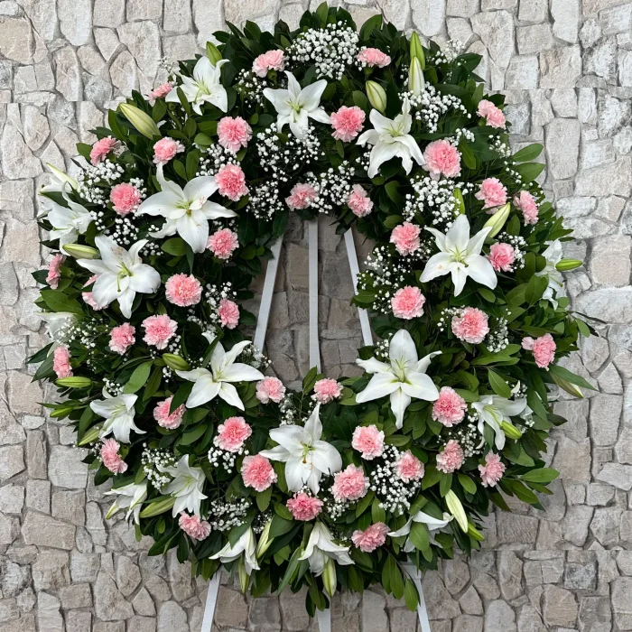 Corona funeraria Taha