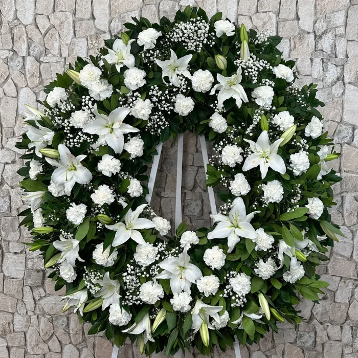 Corona de flores Villas