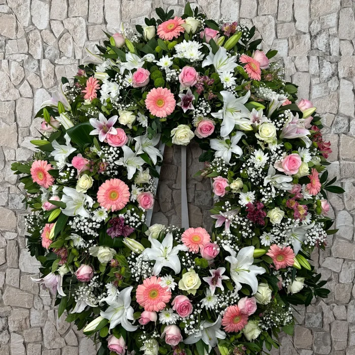 Corona de flores Tahal