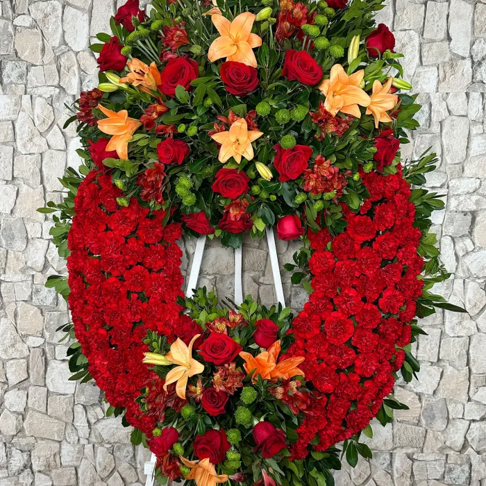 Corona de flores Beires