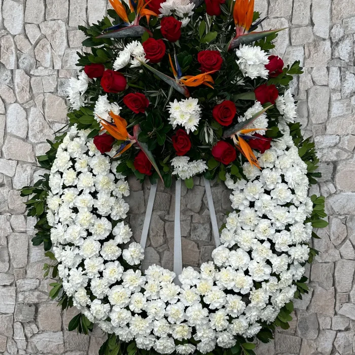 Corona funeraria Huesa