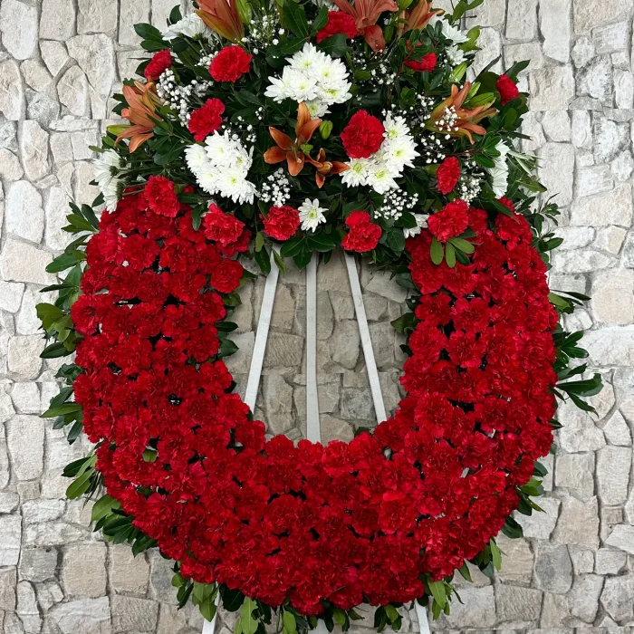 Corona de flores Siles