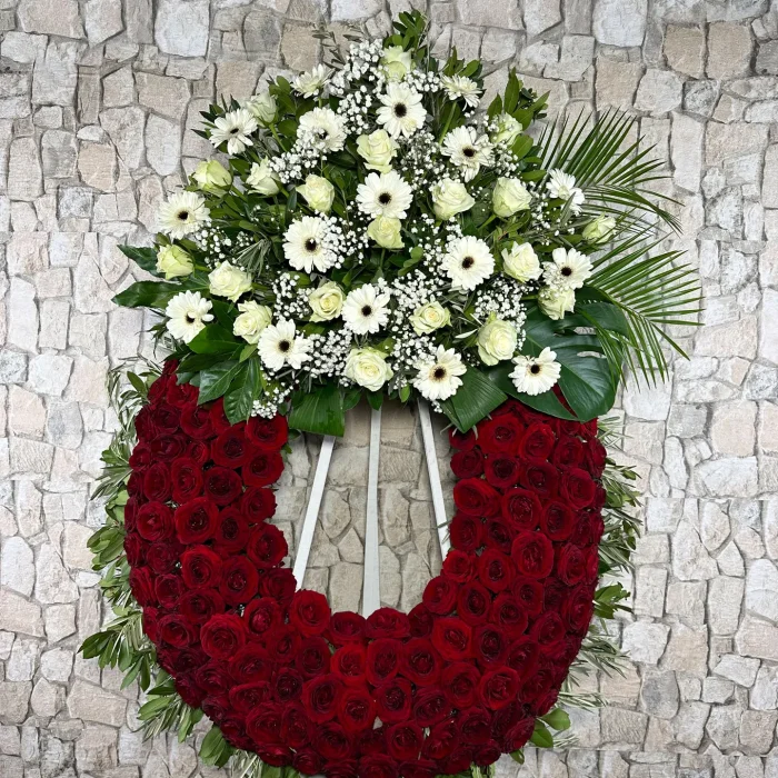 Corona fúnebre Ohanes