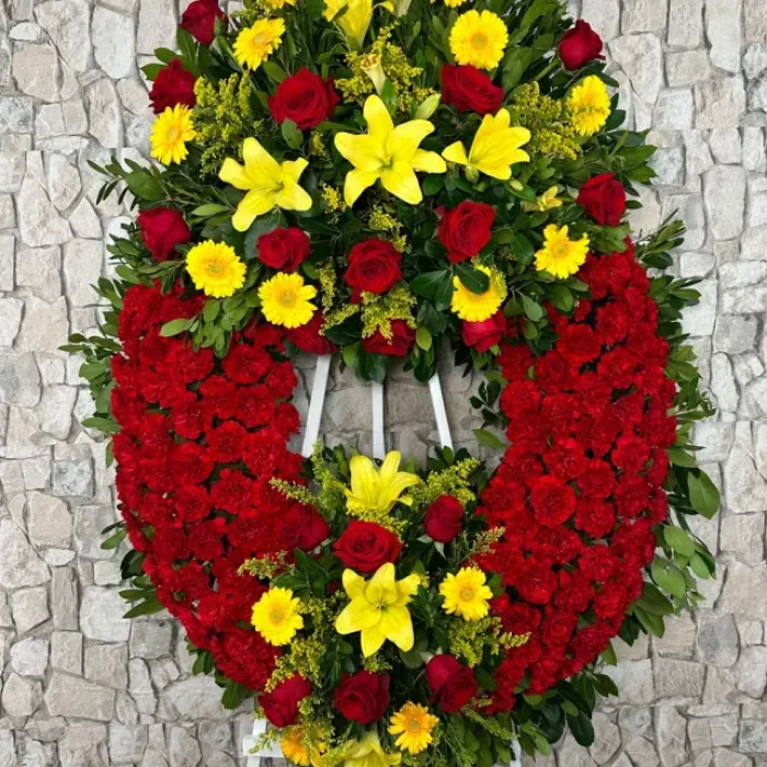 Corona funeraria Llanes