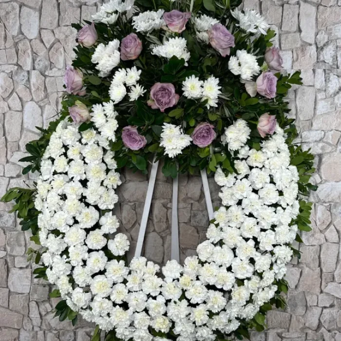 Corona de flores Gallardo