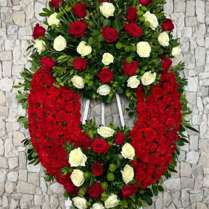 Corona de flores Salteras