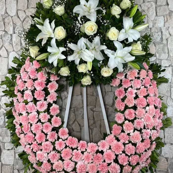 Corona de flores Antas